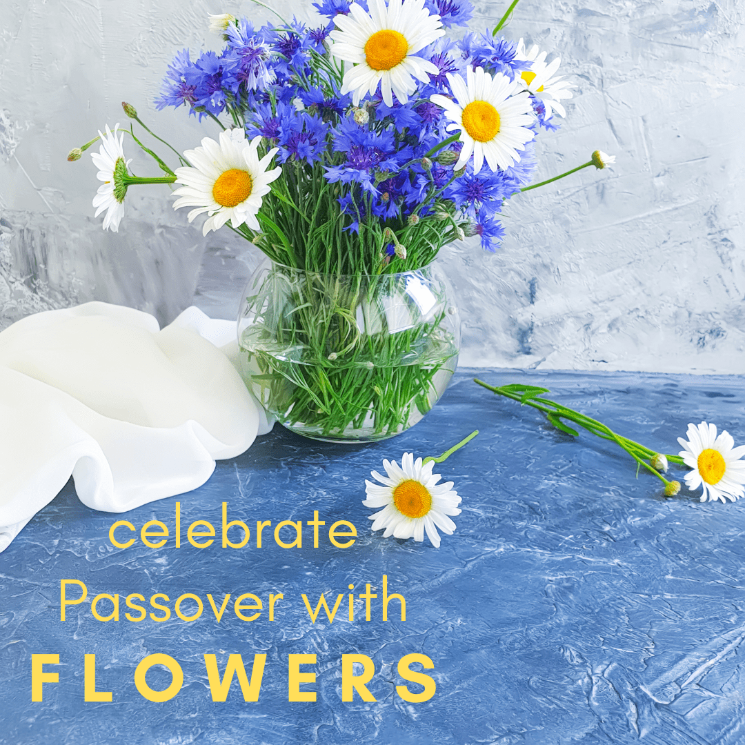 Celebrate Passover with Flowers Valentine's Day - banner ad 177x175 pixels