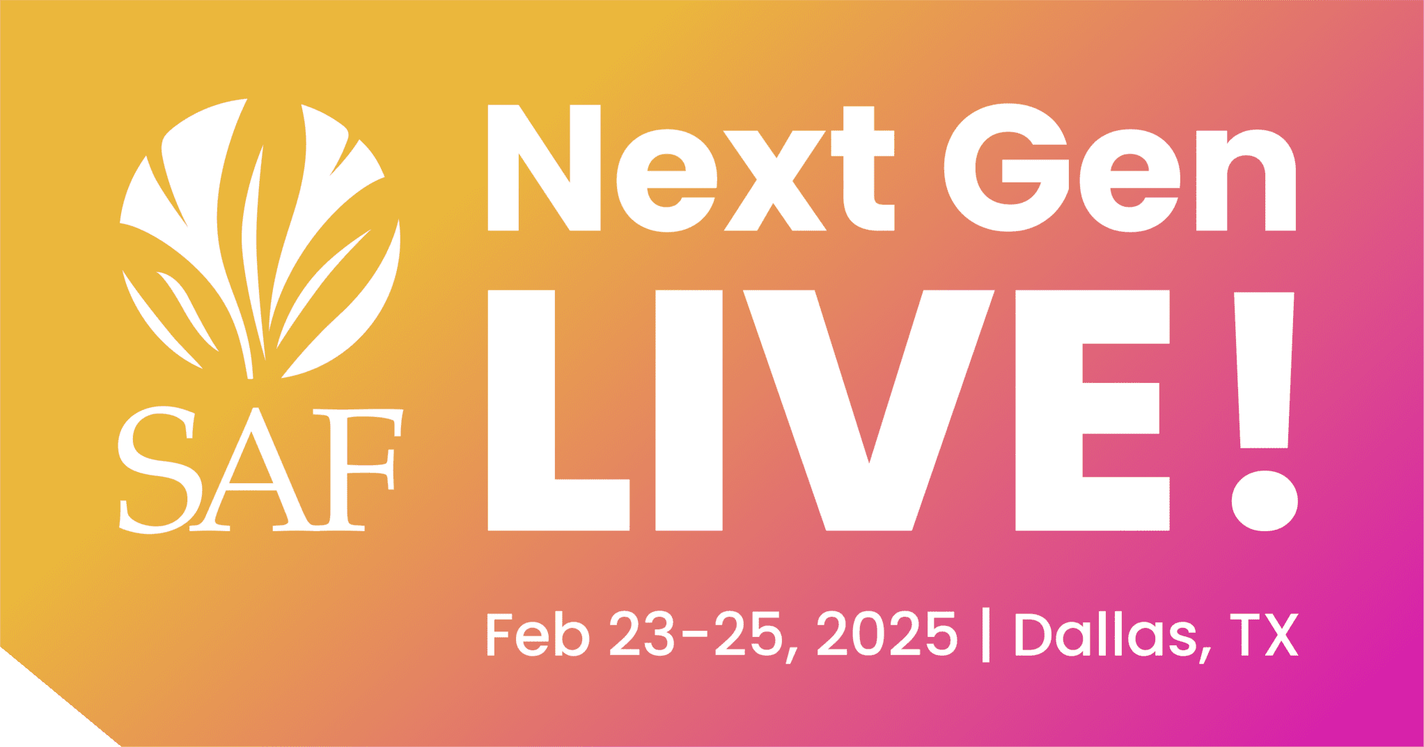 NextGenLive_horizontal_live white SAF Phoenix 2023