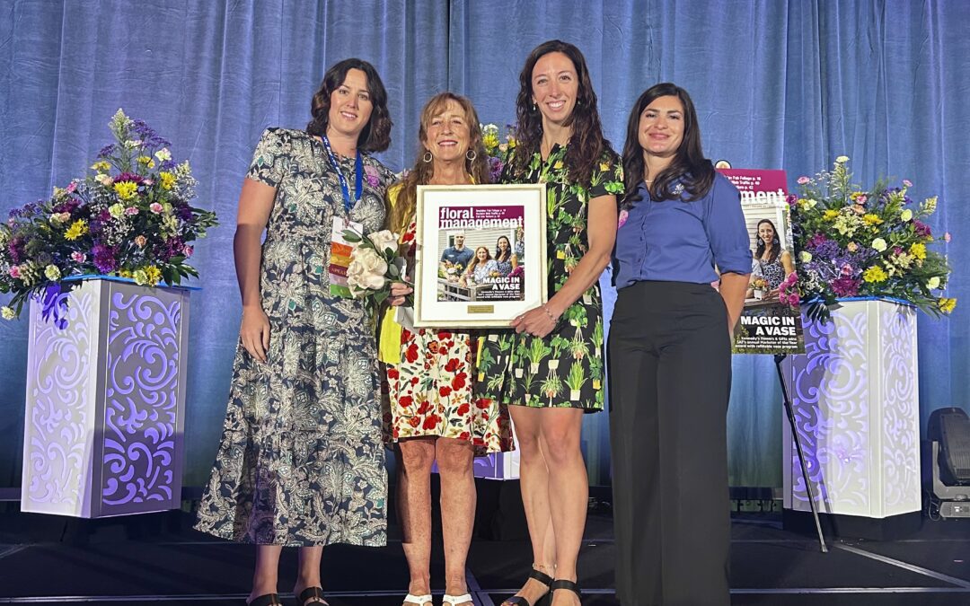 Refillable Vase Program Wins SAF’s Marketer of the Year Award 